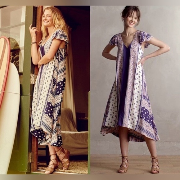 Anthropologie Maeve Swing Dress Size Small - Picture 2 of 11